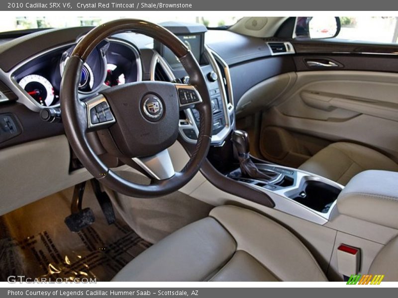 Shale/Brownstone Interior - 2010 SRX V6 