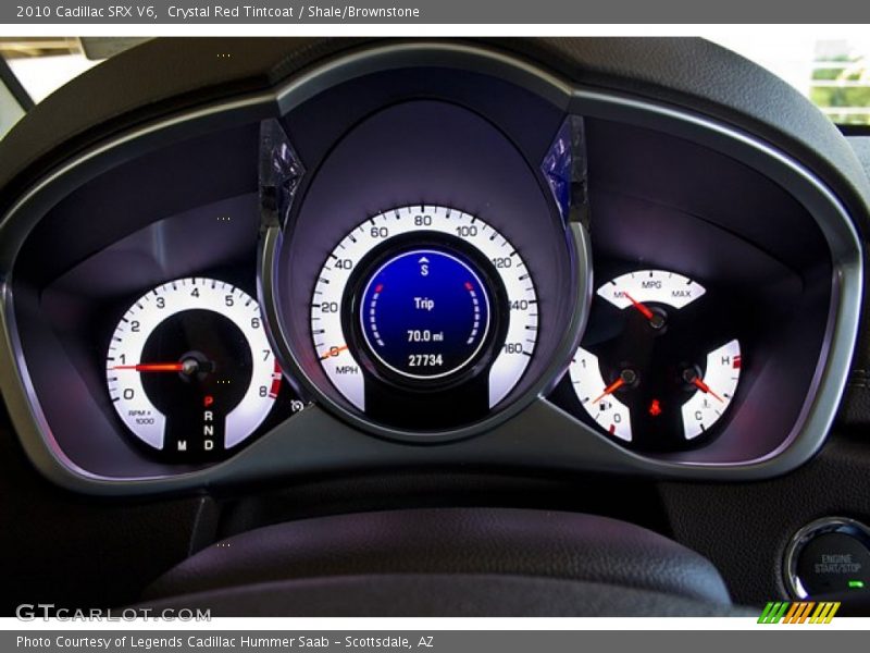  2010 SRX V6 V6 Gauges