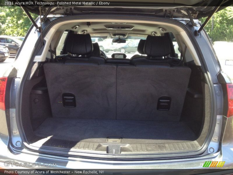 Polished Metal Metallic / Ebony 2011 Acura MDX Technology
