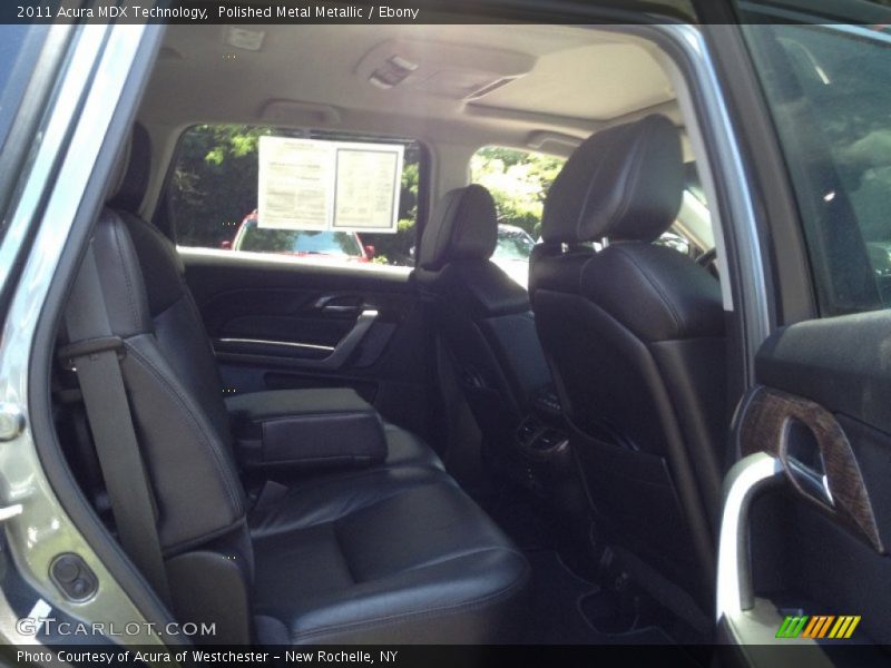 Polished Metal Metallic / Ebony 2011 Acura MDX Technology