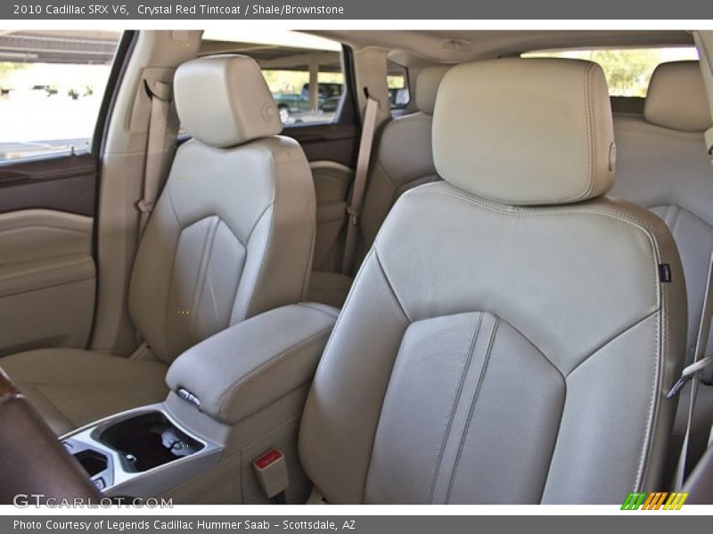 Crystal Red Tintcoat / Shale/Brownstone 2010 Cadillac SRX V6