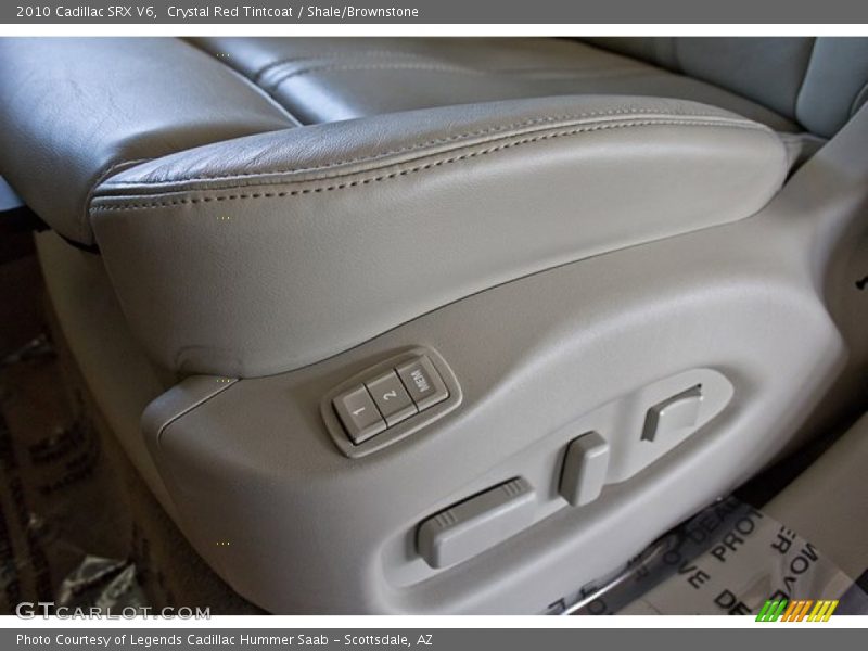 Crystal Red Tintcoat / Shale/Brownstone 2010 Cadillac SRX V6