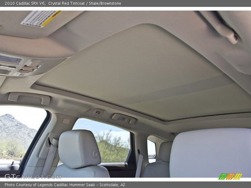 Crystal Red Tintcoat / Shale/Brownstone 2010 Cadillac SRX V6