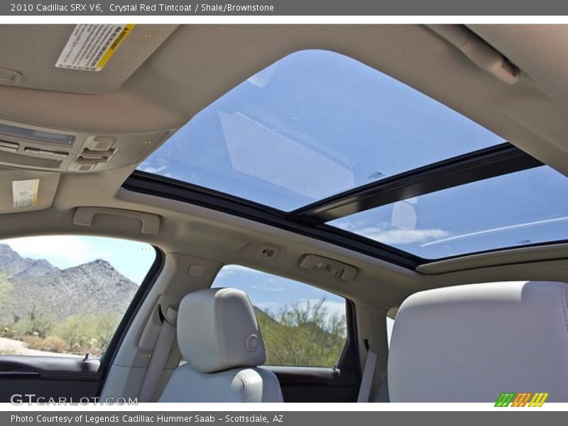 Crystal Red Tintcoat / Shale/Brownstone 2010 Cadillac SRX V6