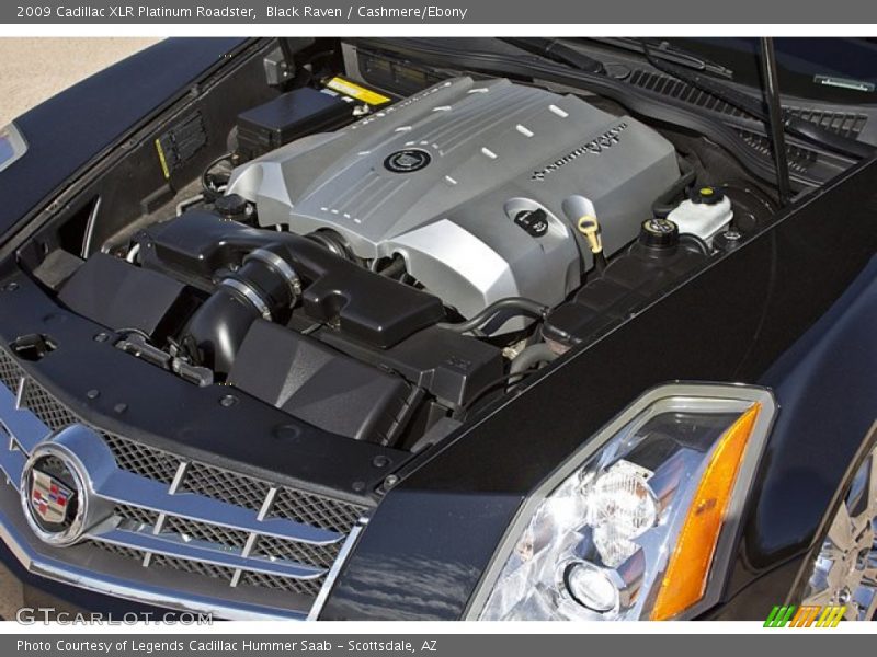  2009 XLR Platinum Roadster Engine - 4.6 Liter DOHC 32-Valve VVT Northstar V8