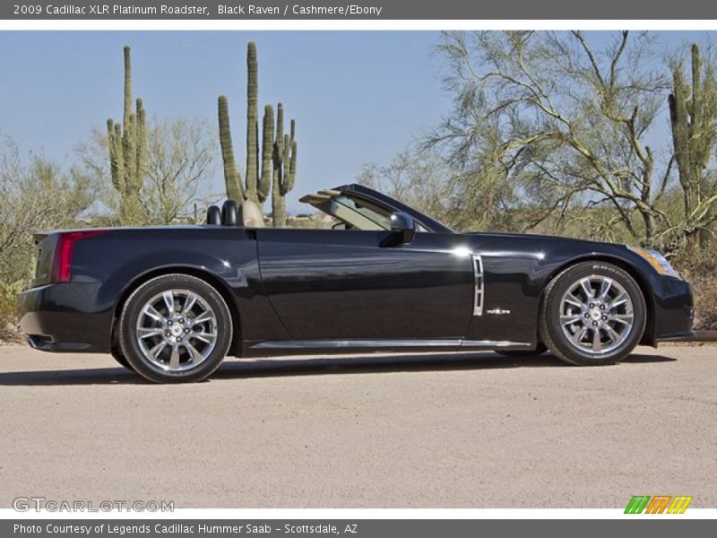  2009 XLR Platinum Roadster Black Raven