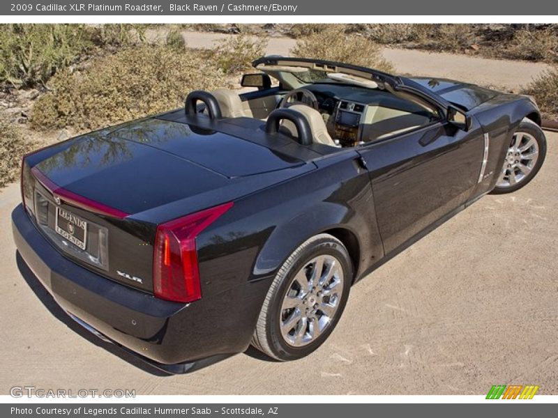 Black Raven / Cashmere/Ebony 2009 Cadillac XLR Platinum Roadster