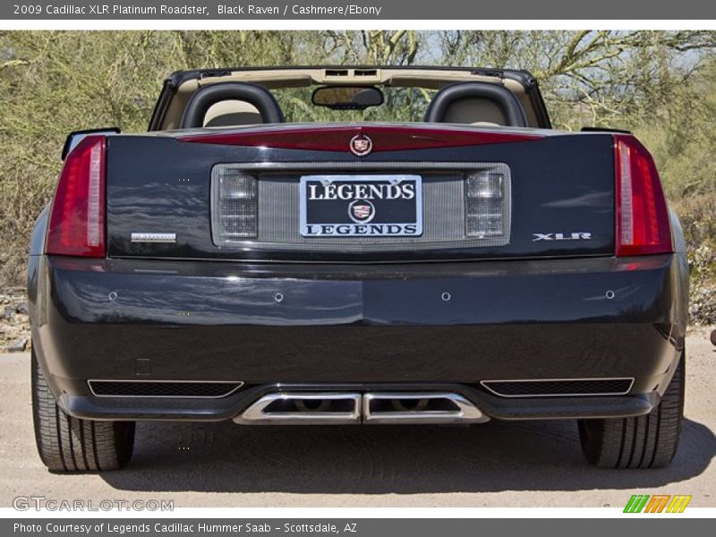 Black Raven / Cashmere/Ebony 2009 Cadillac XLR Platinum Roadster