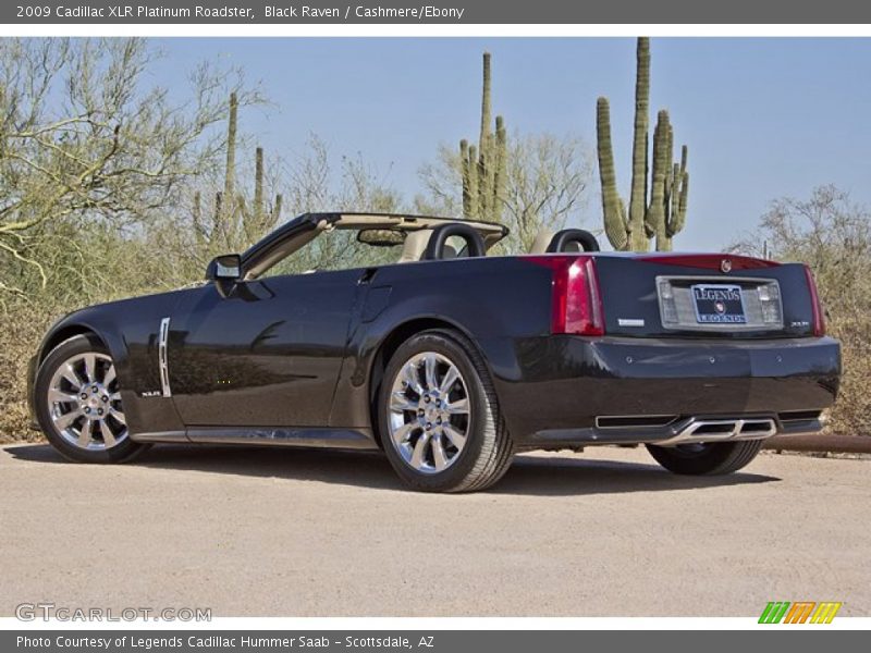 Black Raven / Cashmere/Ebony 2009 Cadillac XLR Platinum Roadster