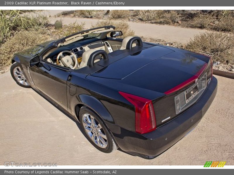 Black Raven / Cashmere/Ebony 2009 Cadillac XLR Platinum Roadster