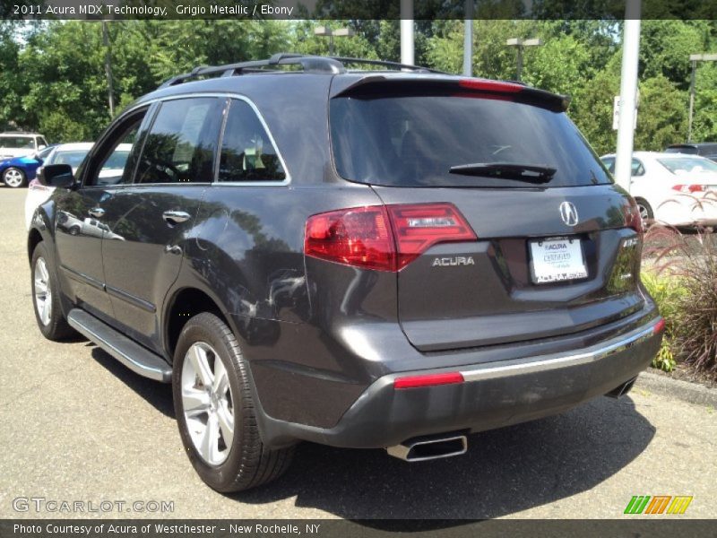 Grigio Metallic / Ebony 2011 Acura MDX Technology