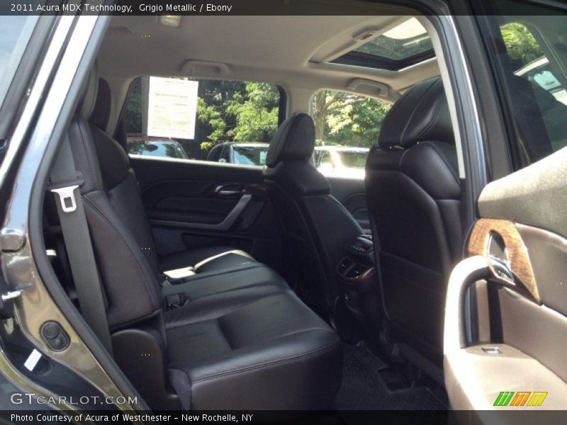 Grigio Metallic / Ebony 2011 Acura MDX Technology