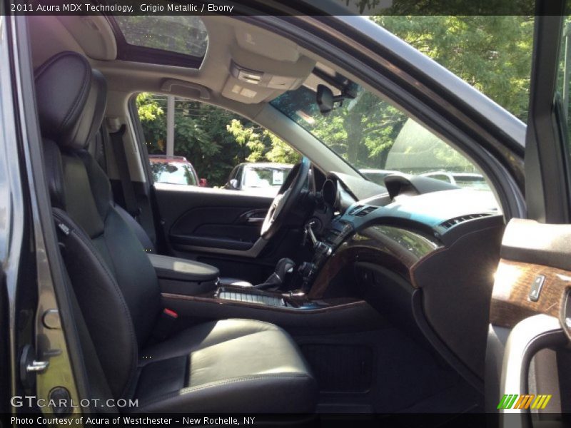 Grigio Metallic / Ebony 2011 Acura MDX Technology