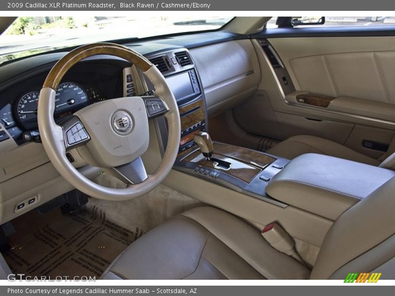 Cashmere/Ebony Interior - 2009 XLR Platinum Roadster 