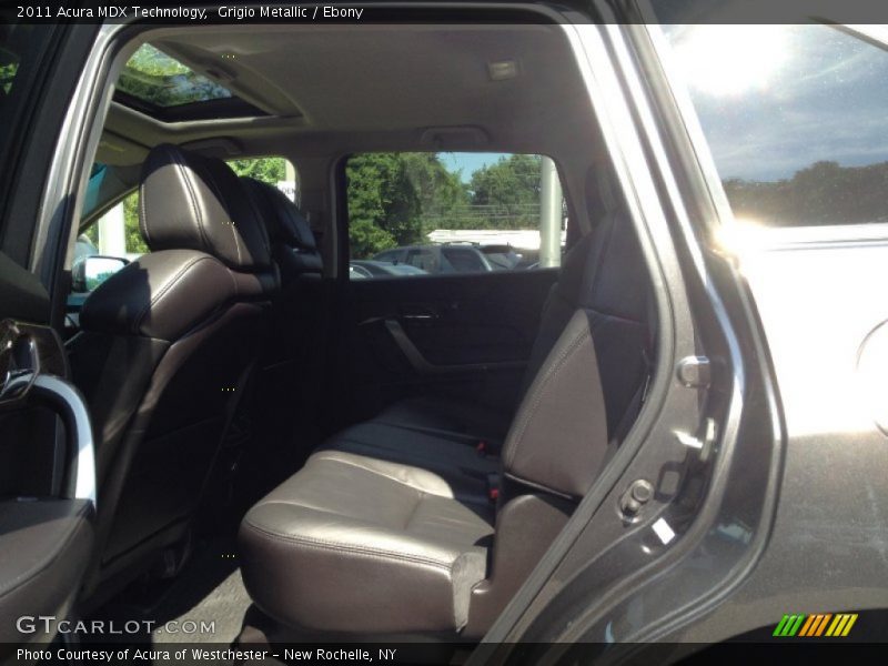 Grigio Metallic / Ebony 2011 Acura MDX Technology