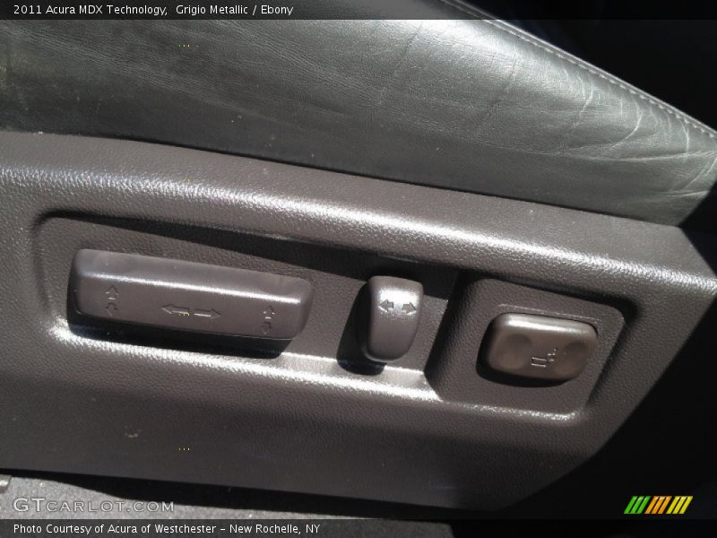 Grigio Metallic / Ebony 2011 Acura MDX Technology