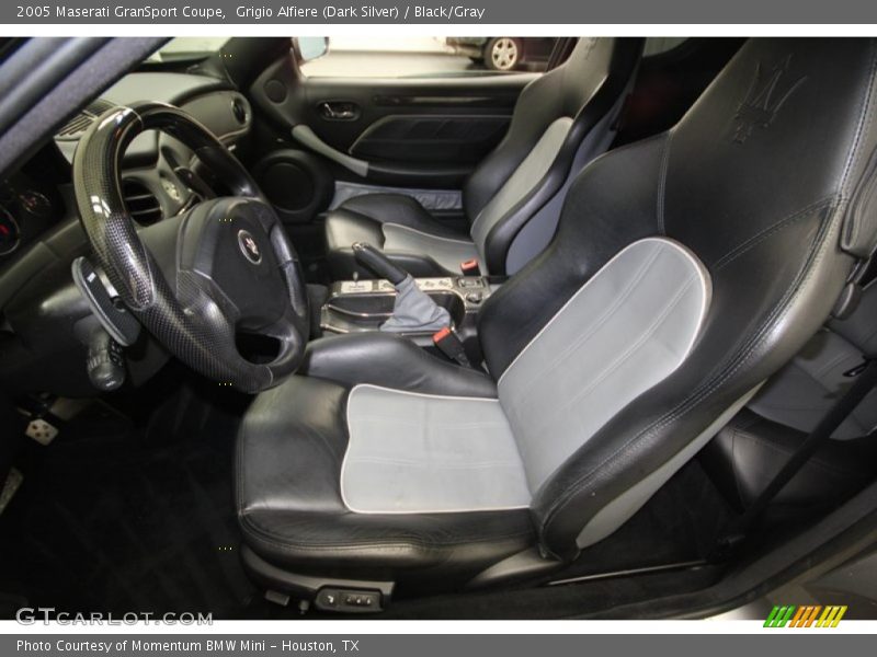  2005 GranSport Coupe Black/Gray Interior