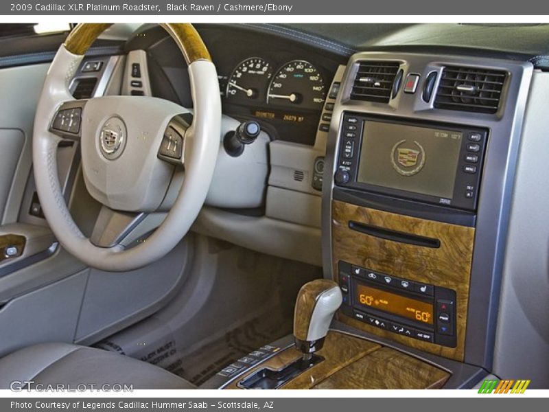 Dashboard of 2009 XLR Platinum Roadster