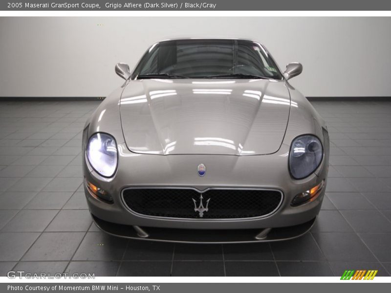 Grigio Alfiere (Dark Silver) / Black/Gray 2005 Maserati GranSport Coupe