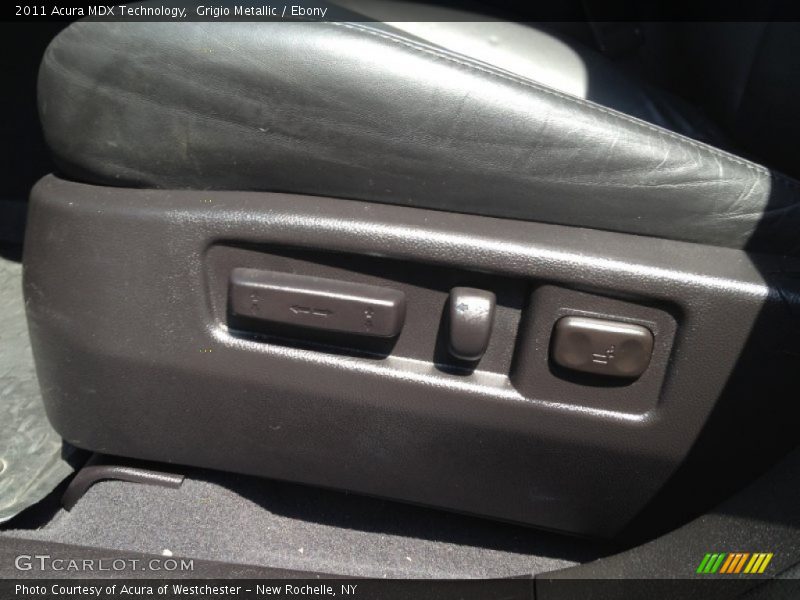 Grigio Metallic / Ebony 2011 Acura MDX Technology