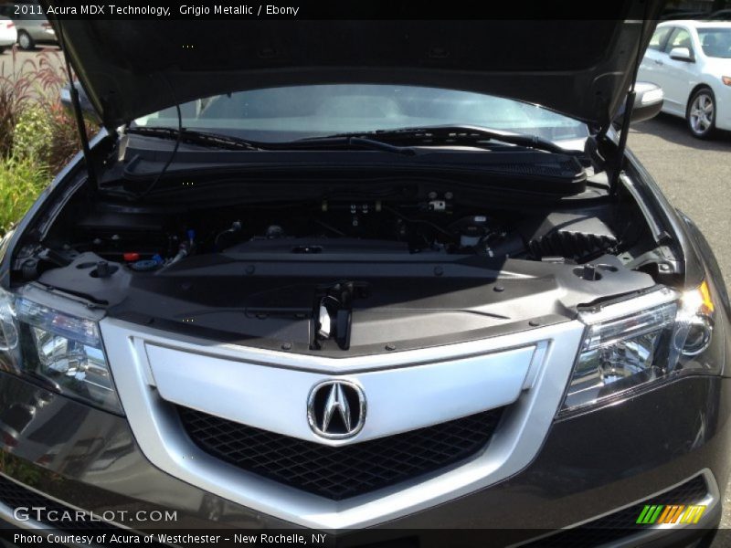 Grigio Metallic / Ebony 2011 Acura MDX Technology