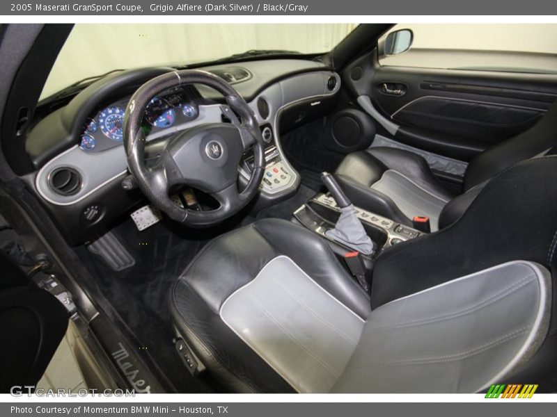 Black/Gray Interior - 2005 GranSport Coupe 