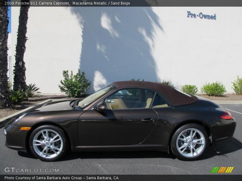  2009 911 Carrera Cabriolet Macadamia Metallic