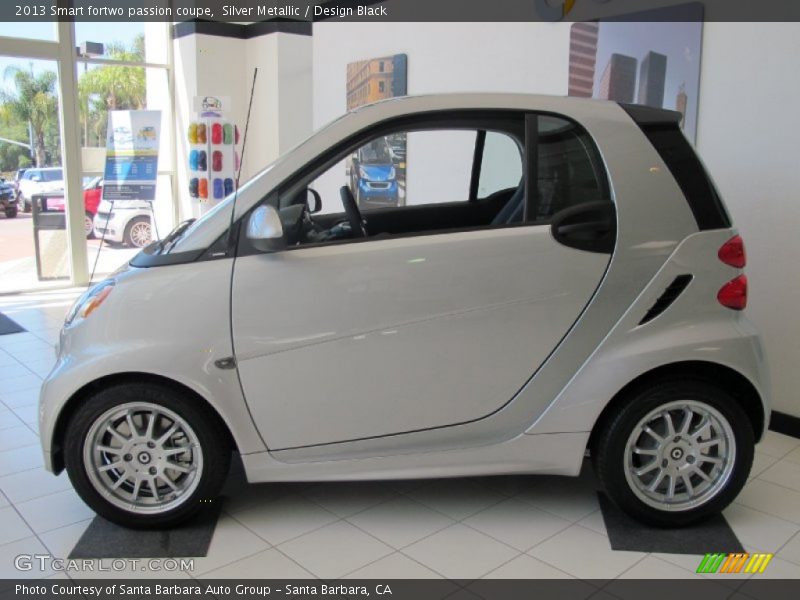  2013 fortwo passion coupe Silver Metallic