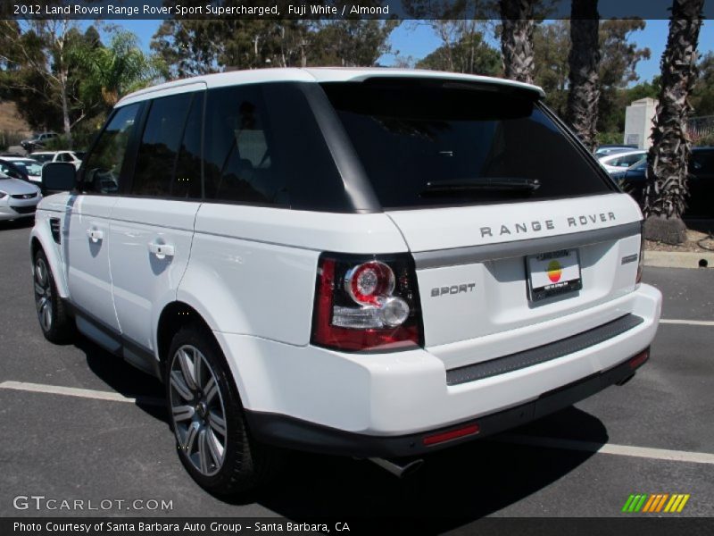Fuji White / Almond 2012 Land Rover Range Rover Sport Supercharged