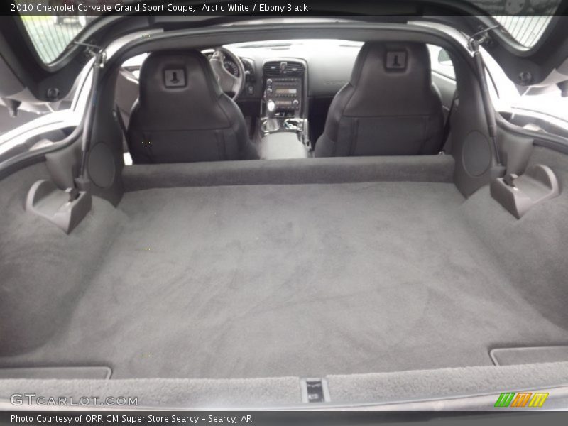  2010 Corvette Grand Sport Coupe Trunk