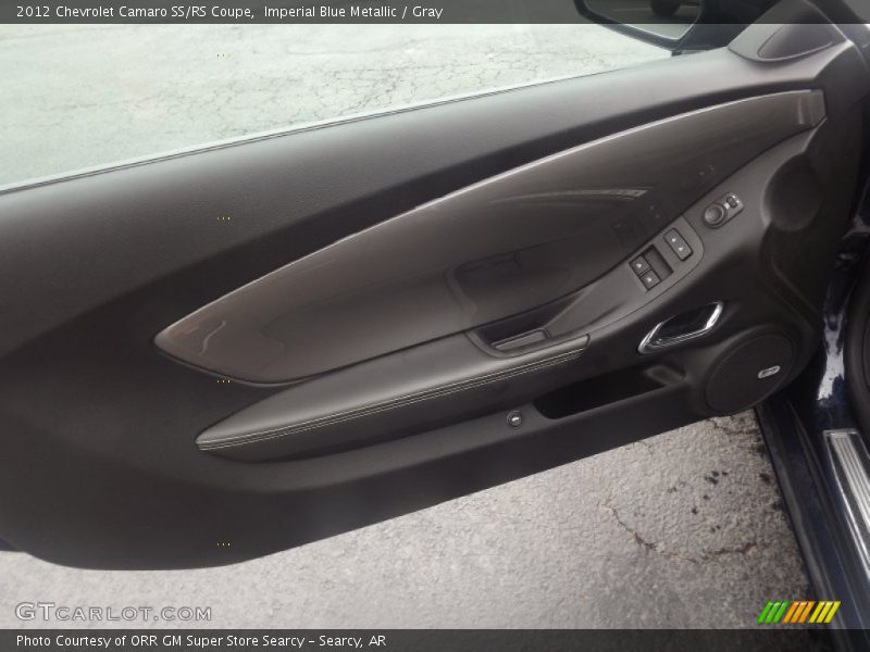 Imperial Blue Metallic / Gray 2012 Chevrolet Camaro SS/RS Coupe