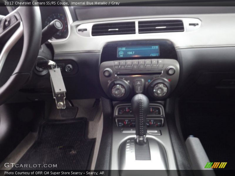 Imperial Blue Metallic / Gray 2012 Chevrolet Camaro SS/RS Coupe