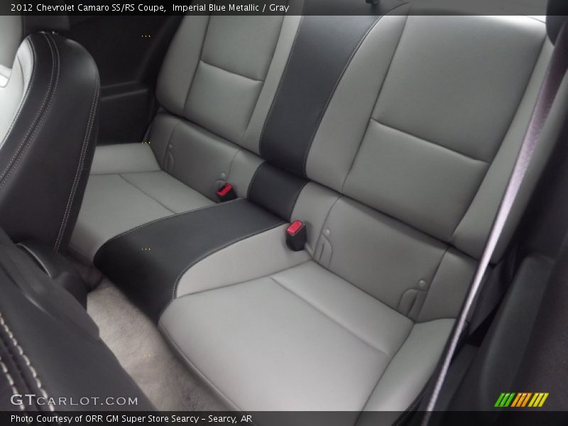 Imperial Blue Metallic / Gray 2012 Chevrolet Camaro SS/RS Coupe