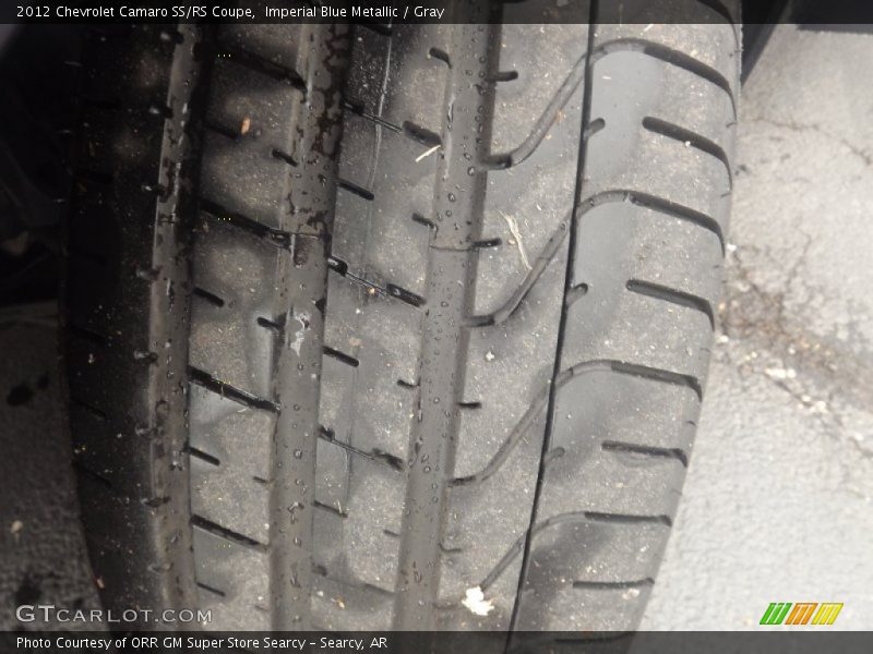 Imperial Blue Metallic / Gray 2012 Chevrolet Camaro SS/RS Coupe