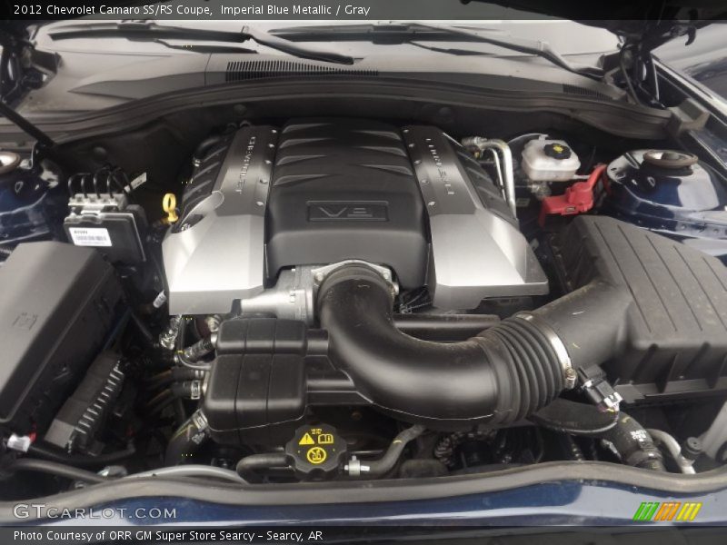 Imperial Blue Metallic / Gray 2012 Chevrolet Camaro SS/RS Coupe