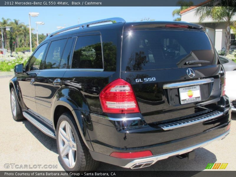 Black / Cashmere 2012 Mercedes-Benz GL 550 4Matic