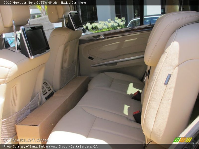 Black / Cashmere 2012 Mercedes-Benz GL 550 4Matic