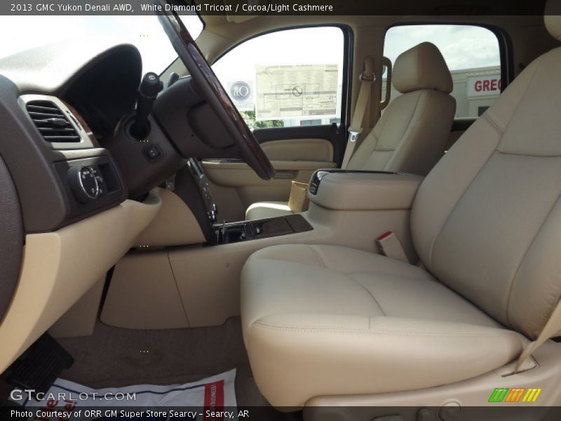  2013 Yukon Denali AWD Cocoa/Light Cashmere Interior