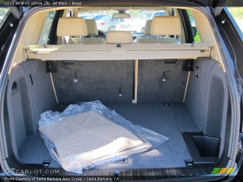 Jet Black / Beige 2013 BMW X3 xDrive 28i