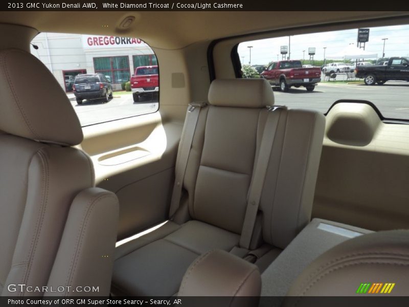 Rear Seat of 2013 Yukon Denali AWD