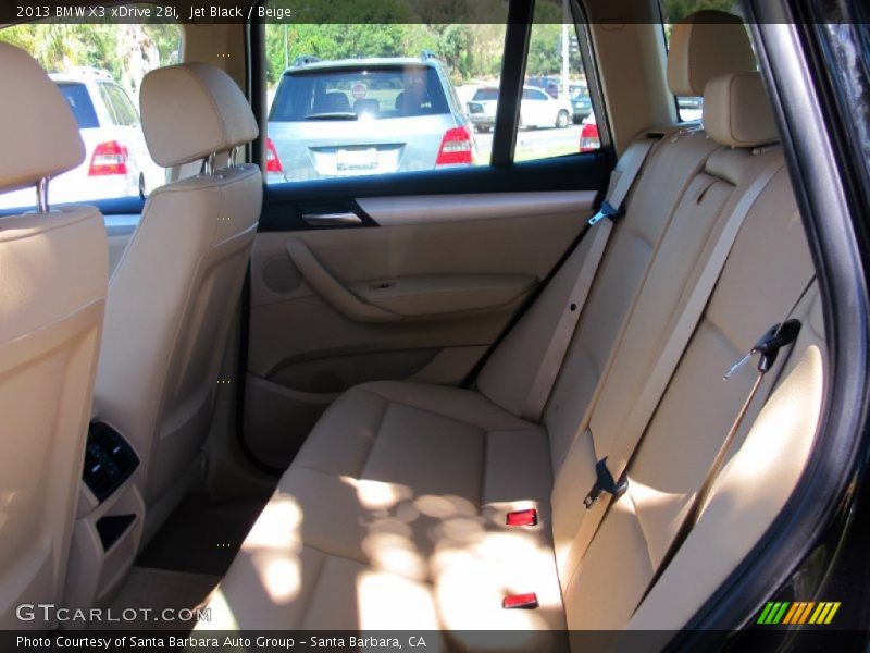 Jet Black / Beige 2013 BMW X3 xDrive 28i