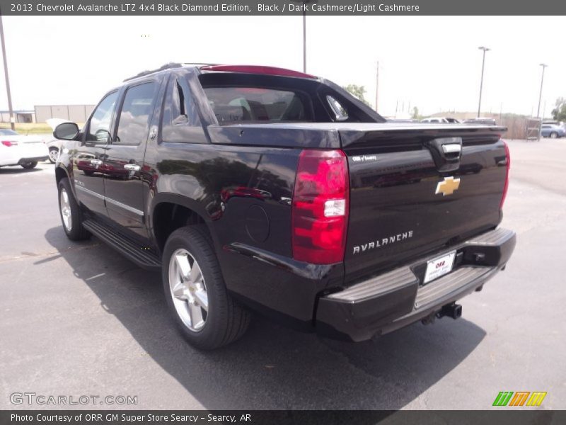 Black / Dark Cashmere/Light Cashmere 2013 Chevrolet Avalanche LTZ 4x4 Black Diamond Edition