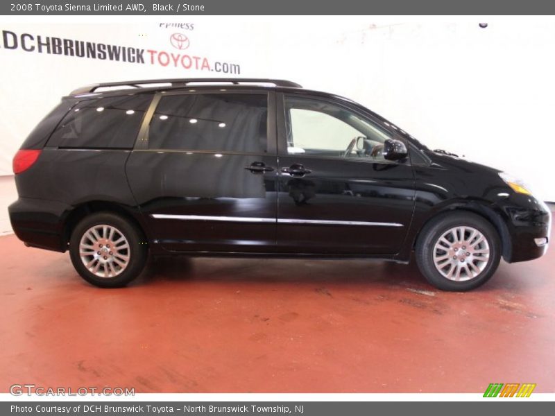 Black / Stone 2008 Toyota Sienna Limited AWD