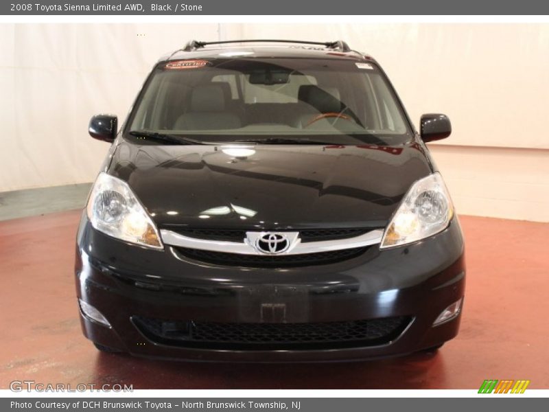 Black / Stone 2008 Toyota Sienna Limited AWD