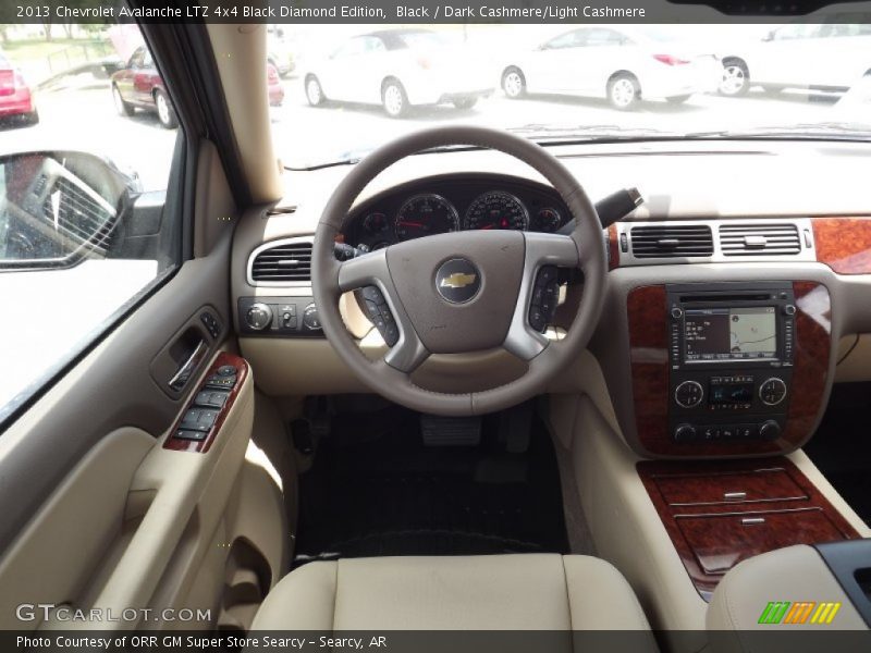  2013 Avalanche LTZ 4x4 Black Diamond Edition Dark Cashmere/Light Cashmere Interior