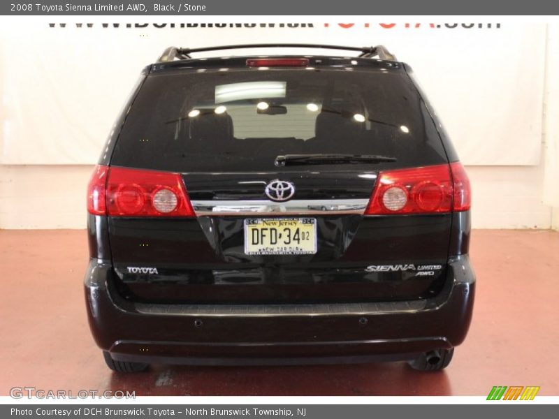 Black / Stone 2008 Toyota Sienna Limited AWD