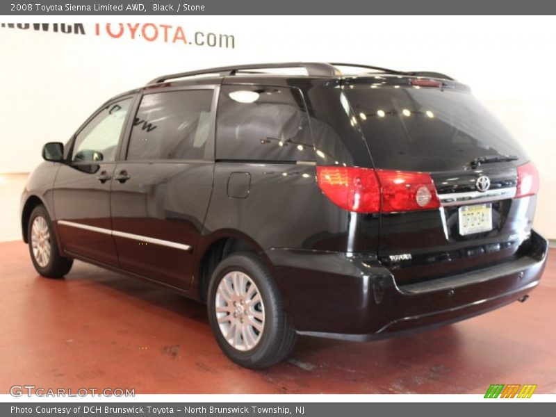 Black / Stone 2008 Toyota Sienna Limited AWD
