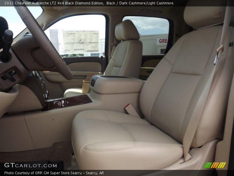  2013 Avalanche LTZ 4x4 Black Diamond Edition Dark Cashmere/Light Cashmere Interior