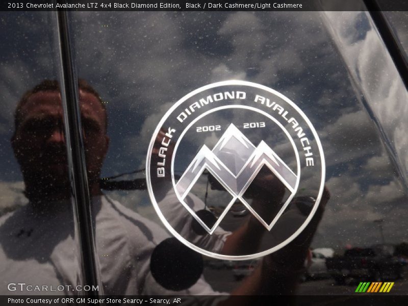 Black Diamond Badge - 2013 Chevrolet Avalanche LTZ 4x4 Black Diamond Edition