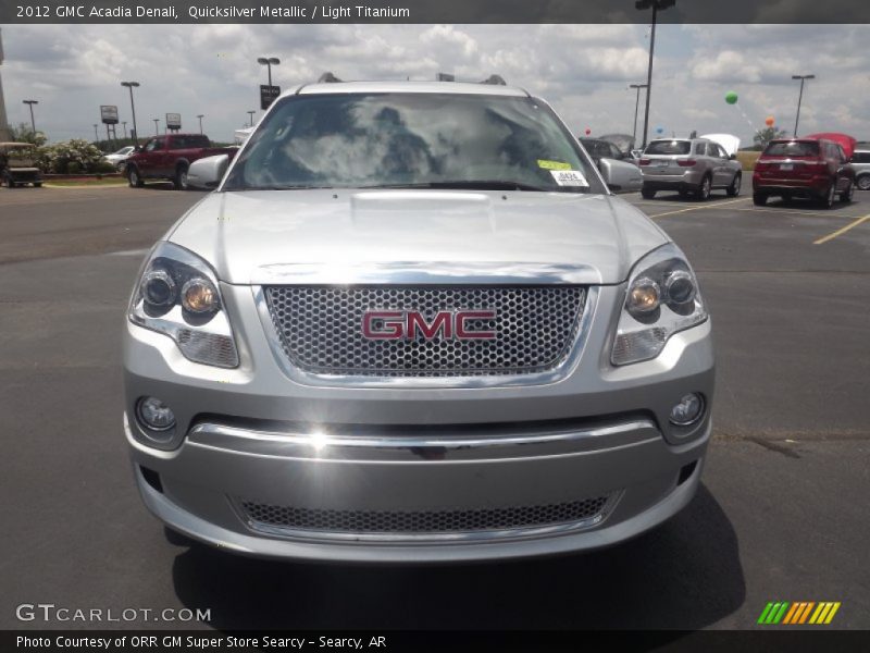 Quicksilver Metallic / Light Titanium 2012 GMC Acadia Denali
